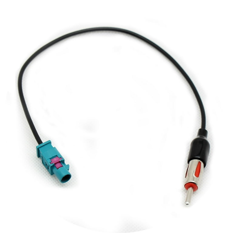 RED WOLF Car Radio Antenna Adapter ISO To DIN Plug Connector Factory Antenna Update To Aftermarket Radio Stereo