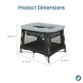 thumbnail image 3 of Maxi-Cosi Swift Play Yard, On Safari Gray, 3 of 13