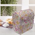 thumbnail image 4 of Paisley Lounger Chair Bag, Traditional Inspired Elements Colorful Composition Floral Print, High Capacity Storage with Handle Container, Lounger Size, Lilac Multicolor, by Ambesonne, 4 of 5