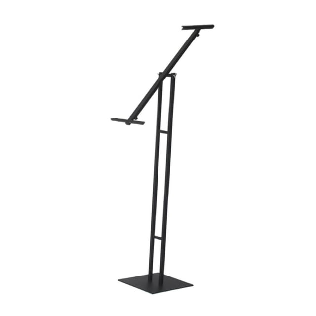 yuksok Pedestal Sign Stand Sturdy Banner Stand for Restaurant Shopping Mall Wedding Style D