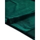 thumbnail image 5 of Vestido a media pierna de terciopelo con cuello vuelto y abertura lateral sin mangas para mujer Verde oscuro L, 5 of 5