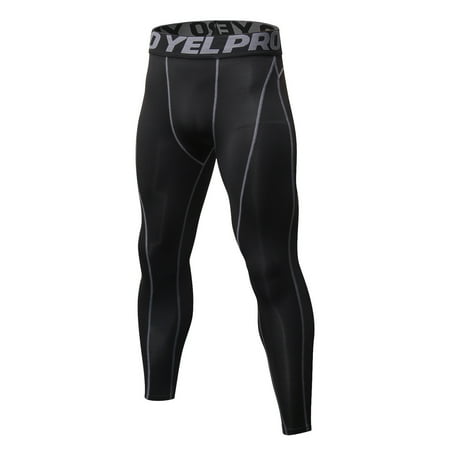 

Odeerbi Clearance Sports Pants for Men Shapewear Bodysuit Stretch Leggings Trousers Breathable Quick-drying Wicking Fitness Pants Gray