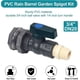 thumbnail image 3 of Connector PVC Water Tanks 3/4 Inch PVC Rain Barrel Faucet with Bulkhead Fitting and Hose Adapter, 3 of 5