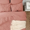 thumbnail image 4 of Juego de edredón Bedsure, tamaño queen, rosa empolvado, 7 piezas, 4 of 8