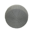 thumbnail image 5 of Household Essentials Handwoven Resin Storage Stool Ottoman, Gray, 5 of 8