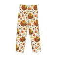 thumbnail image 3 of Lsque Thanksgiving With Turkey Print Men's Pajama Pants, Lounge Pant - Comfortable Home Wear,Elastic Waistband, Stylish Design-Large, 3 of 9
