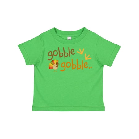 

Inktastic Gobble Gobble Thanksgiving Gift Toddler Boy or Toddler Girl T-Shirt