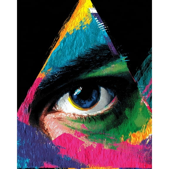 Paint by Numbers for Adults Kids Beginner Painted Eyes DIY Acrylic Painting by Numbers Kits with Brushes Acrylic Pigment Home Decoration Gifts 16 x 20 inch