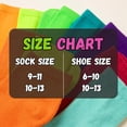 thumbnail image 4 of Tipi Toe Womens Soft & Stretchy Polyester Crew Socks – Casual & Dress Styles (12 Colors), 4 of 4