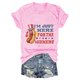 thumbnail image 2 of Blusas de Manga Corta para las Mujeres Divertido Impreso Cuello Redondo Tee, Vintage Humor Gráfico Blusas de Primavera para las Mujeres, 2 of 4