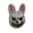 Green, variant on Halloween Light Up Scary Mask Bear Rabbit Bunny Mask,Plush Animal Head Mask Cosplay Costume Props ,Halloween Decorations & Creative Holiday Gifts for Halloween Decor