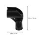 thumbnail image 2 of unbranded 5Ud Micrófono Soporte Clip En Negro Con Material Duradero Para Uso En Escenarios Y Radio, 2 of 8