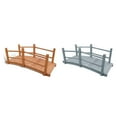 thumbnail image 3 of vidaXL Garden Bridge for Patio Pond Flower Bed Patio Decor Outdoor Garden Wood, 3 of 10
