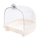 thumbnail image 3 of Baño para Pájaros, Bañera para Loros, Bandeja de Comida, Jaula Colgante para Pájaros, Caja de Ducha para Pájaros, Bañera para Pájaros, Loros, Pájaros blanco, 3 of 8