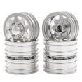 thumbnail image 1 of Amdohai CNC Aluminum Alloy Wheel Rim Beadlock Wheel Rims Hub 4pcs Replacement for 1/14 Tamiya, 1 of 8