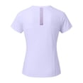 thumbnail image 5 of WERYOUNG Performance Short Sleeve T Shirts For Women Breathable Athletic Workout Tees Stylish Tops L, 5 of 5