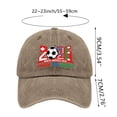 thumbnail image 4 of USA CAN MEX 2026 Soccer Hat, Adjustable Cotton Sport Baseball Cap – Merchandise Cap with Maple Leaf Flag Colors Curved Brim, 4 of 6