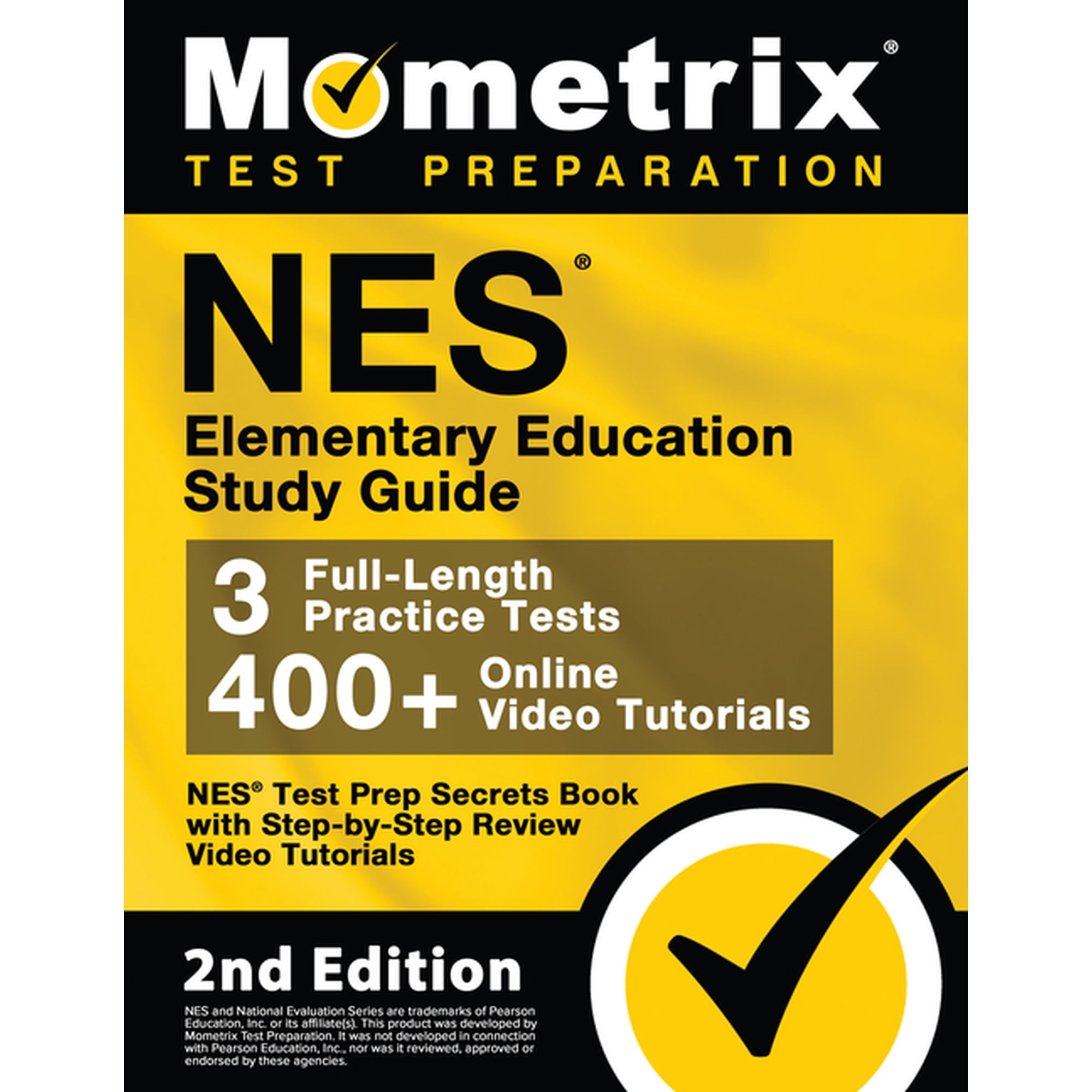 NES Elementary Education Study Guide - NES Test Prep Secrets Book, Full-Length Practice Exam, Step-by-Step Review Video , (Paperback)