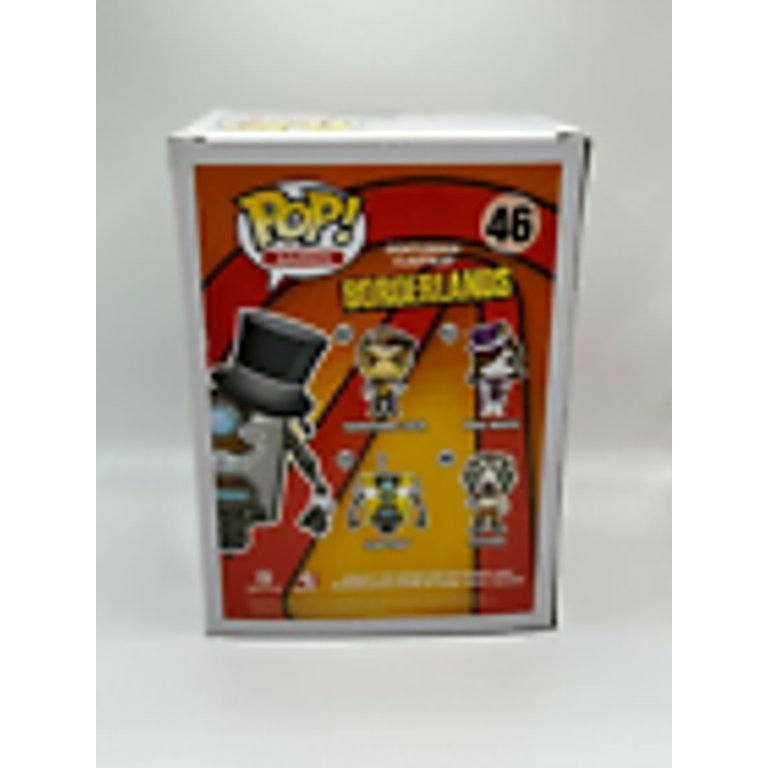 Funko Pop! Games - Borderlands Gentleman Clap Trap Exclusive Vinyl
