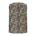 thumbnail image 5 of TARIENDY Ribbed Knit Tank Top for Women Plus Size Sleeveless Floral Printed Tops Summer Casual Round Neck Blouses Trendy Going Out Tops Multicolor XXXL, 5 of 5