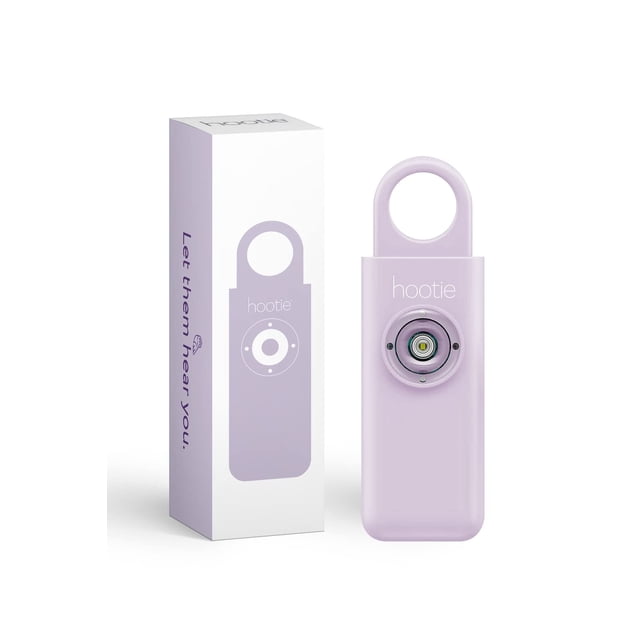Llavero con alarma de seguridad personal con capucha, 130 dB, defensa personal
