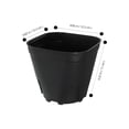 thumbnail image 2 of LOLIPPYY 10Pcs Plastic Nursery Pots Garden Pots Container for Plant Lovers, 2 of 6