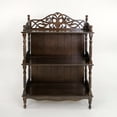 thumbnail image 2 of Wayborn Brown Birchwood BOOKCASE 28.5″X12″X39″, 2 of 6