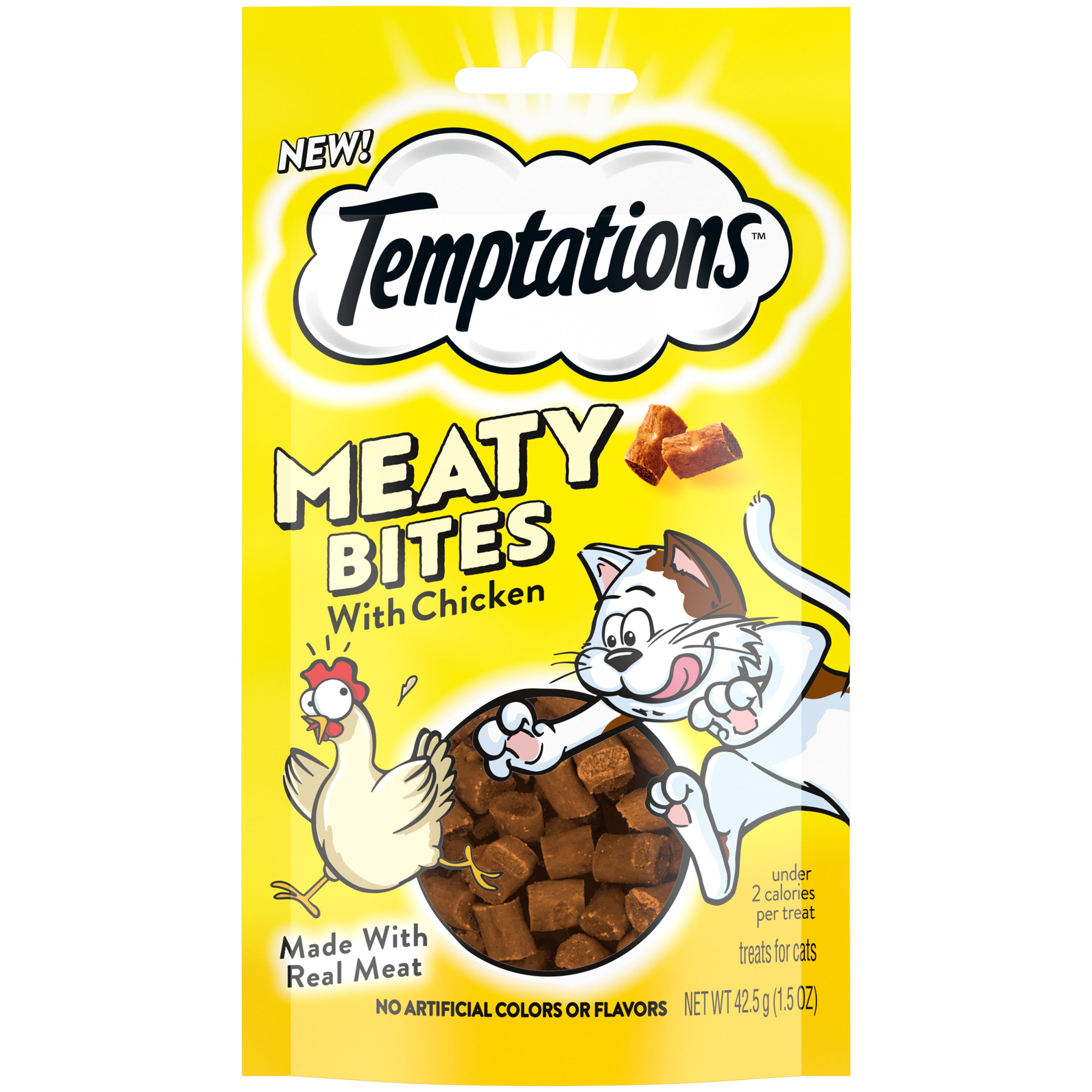 Are temptations cat top treats bad for dogs