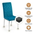 thumbnail image 3 of Uxcell 10 Pack 1.97 x 1.97 Inch Square Furniture Leg Caps, Chair Leg Floor Protector, 3 of 6