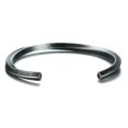 thumbnail image 3 of Retro Stainless Steel Twisted Design Cuff Bangle Bracelet Jewelry, 3 of 4