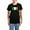 With Blue Strpe Pant, variant on CafePress - Irish Pride Women's Dark Pajamas - Women's Short Sleeve Print T-Shirt and Pants Dark Cotton Pajama Set
