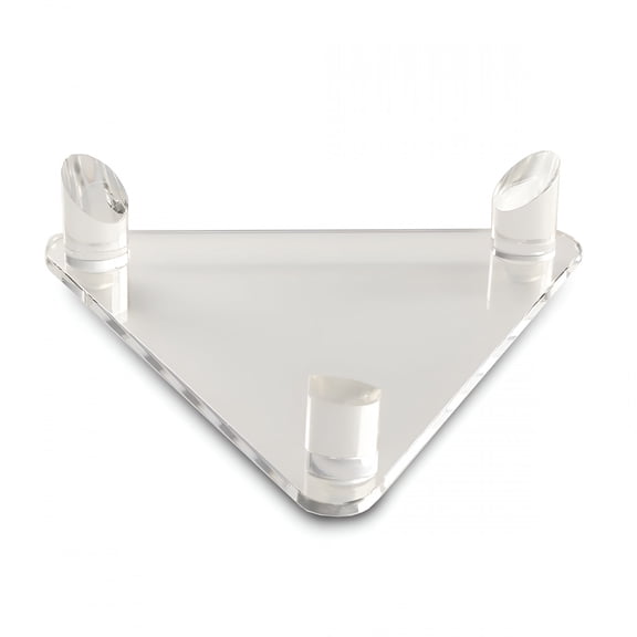 LAMIRO Tripod Acrylic Display Ball Stand for Basketball Football Soccer Bowling