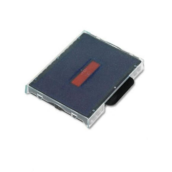 US Stamp P4727BR Trodat T4727 Dater Replacement Pad 1-5/8w x 2-1/2d Red/Blue