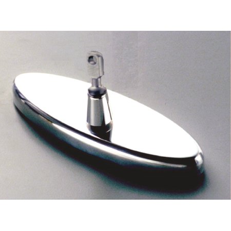 UPC 660936001306 product image for All Sales 6 Inch Oval Mirror Plain- Polished | upcitemdb.com