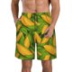 thumbnail image 1 of Balery Fresh Corn 1 Traje de Baño Estilo Hawaiano para Hombre, Shorts de Secado Rápido con Bolsillos-X-Large, 1 of 6
