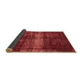 thumbnail image 2 of Ahgly Company Indoor Rectangle Abstract Brown Modern Area Rugs, 2' x 4', 2 of 4