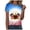 Blue, variant on UngA 250 Anniversary USA Shirt for Women Retro Statue of Liberty Pullover Top Casual Short Sleeve Shirt Patriotic Womens T-Shirts (Blue,M)