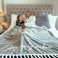 thumbnail image 6 of Love You Grandma - 50" x 60" Inspirational Plush Blanket, 6 of 11