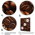 thumbnail image 3 of Designart "Roasted Coffee Beans A Food Portrait II" Food & Beverage Canvas Print, 3 of 5