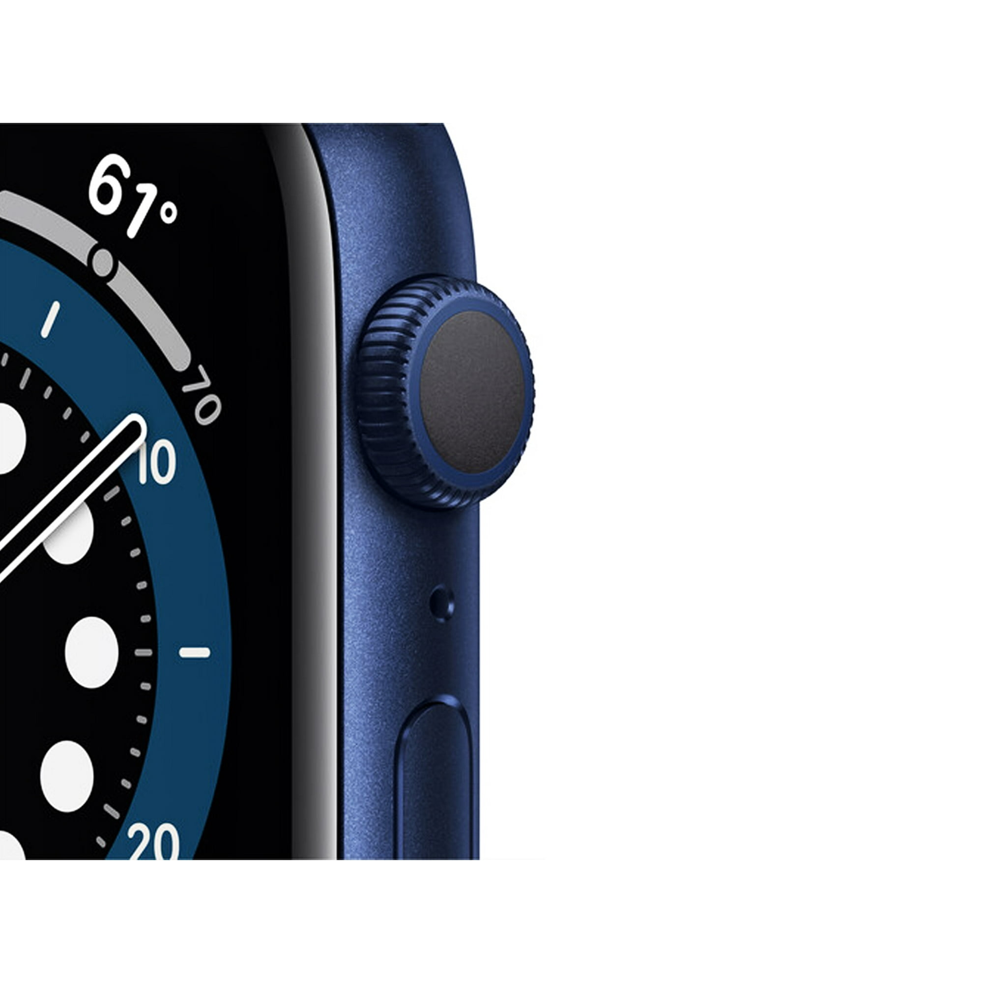 AppleWatch Series 6 (GPS, 44mm) - Blue Aluminum Case with Deep