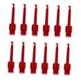 thumbnail image 1 of DYNWAVECA 12 Pcs Clips d'Affichage de Leurres de Pêche Accessoires en Alliage Pinces d'Affichage de Leurres Rouges, 1 of 10