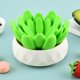thumbnail image 2 of Platos almohadilla aislamiento anti -Stavald staveware Mat silicona Forma suculenta () Verde, 2 of 8