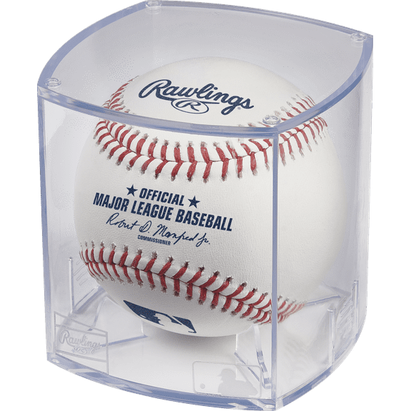 Rawlings Official MLB Baseball in Display Case