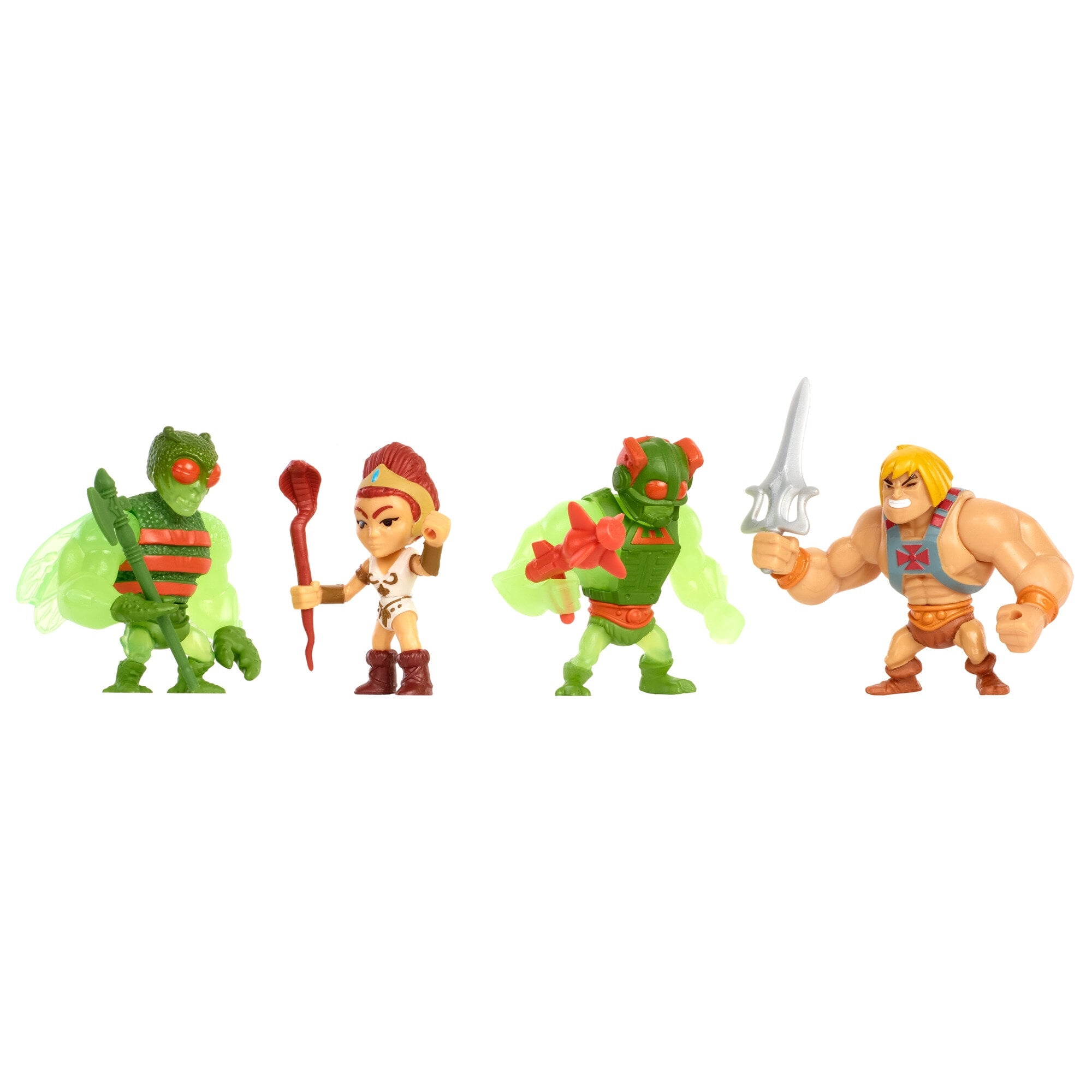 Masters Of The Universe Eternia Minis Multipack 3-In, Set Of 4 Motu  Characters - Walmart.com