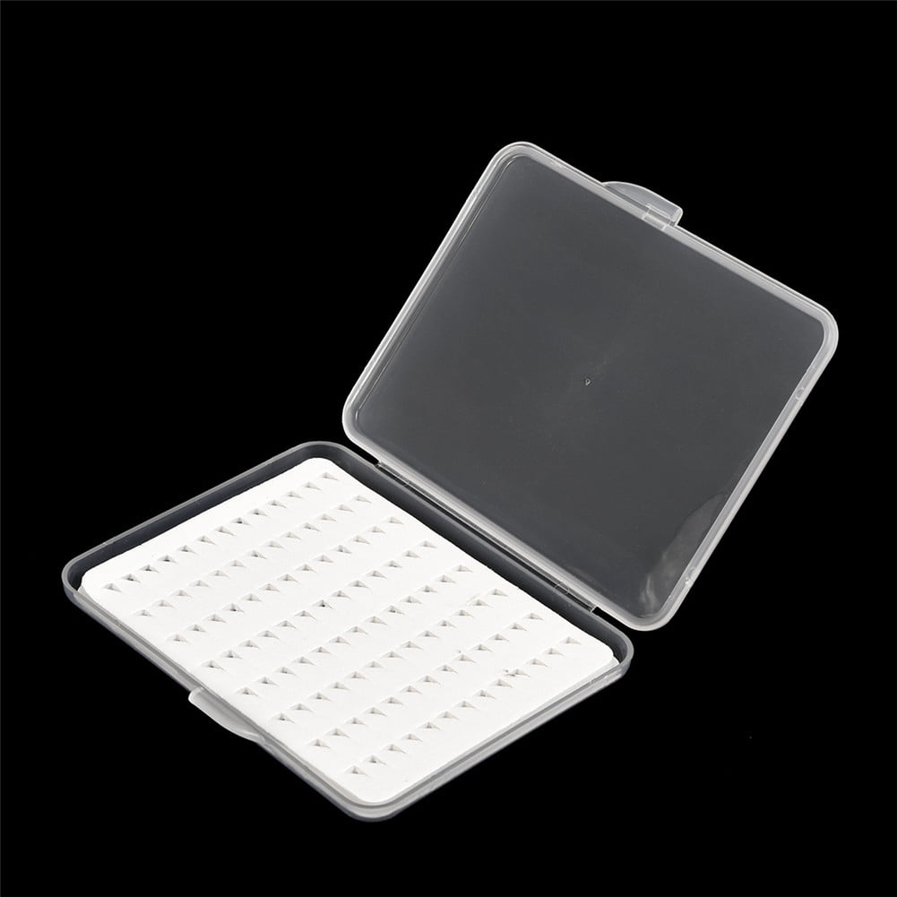 Ultra Thin Waterproof Clear Plastic Tackle Box Fly Fishing Flies