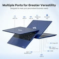 thumbnail image 3 of 15.6 inch FHD Laptop,16GB RAM 1TB SSD 8 cores Intel i5-12450H(Beat AMD R5 5500U,up to 4.4 GHz) Student-Laptop,Computer with Backlit Keyboard Fingerprint 2 Years Warranty,Blue, 3 of 7