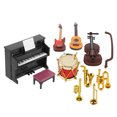thumbnail image 4 of 1 juego de accesorios para instrumentos de casa de muñecas, decoración de instrumentos de casa de muñecas, miniescenas, accesorios de diseño, 4 of 6