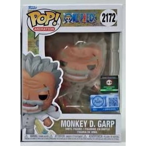 Collectible Monkey D Garp 2172 Exclusive Funko Pop with Protector