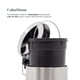 thumbnail image 5 of Bote de Basura Metalico ColorHome Acero Inox Con Pedal Cocina 12L gris, 5 of 7