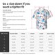thumbnail image 5 of Balery Cute Shark Camisas hawaianas de manga corta para hombre, camisas playeras de corte holgado, camisas de vacaciones con botones,Medium, 5 of 7